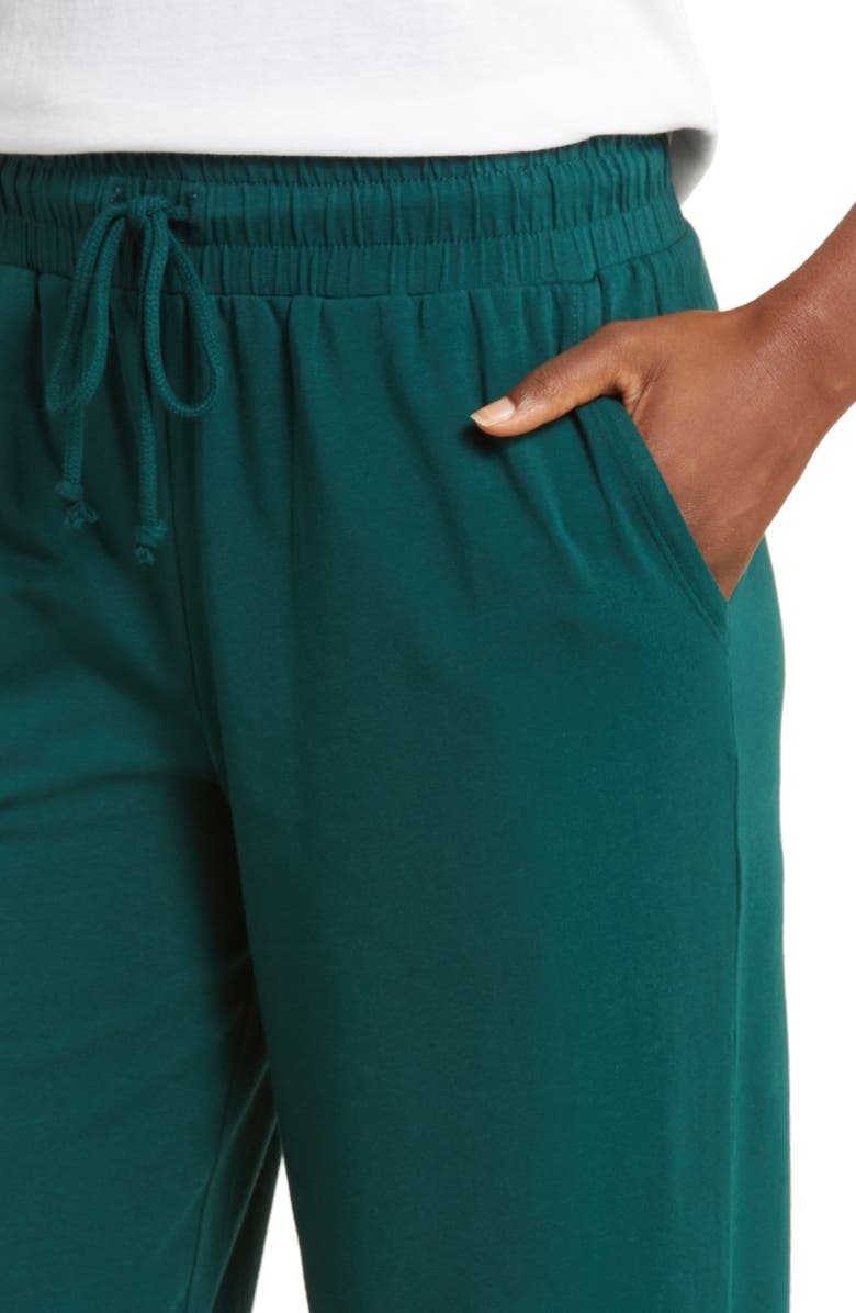 Honeydew Mantra Organic Cotton Drawstring Joggers, Alternate, color, Thyme