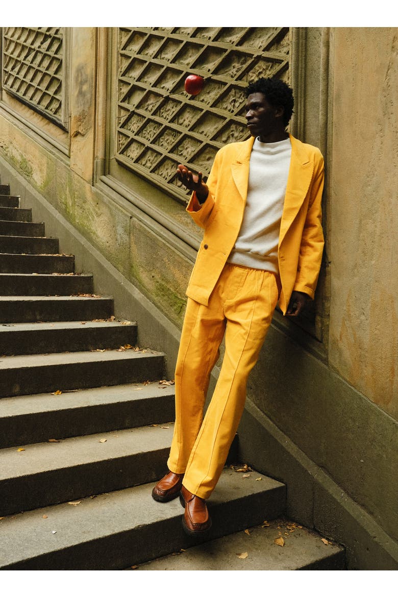 Easy-Going Jacket, Alternate, color, Saffron