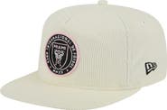New Era Men's New Era Cream Inter Miami CF 2025 Kickoff Snapback Golfer Hat