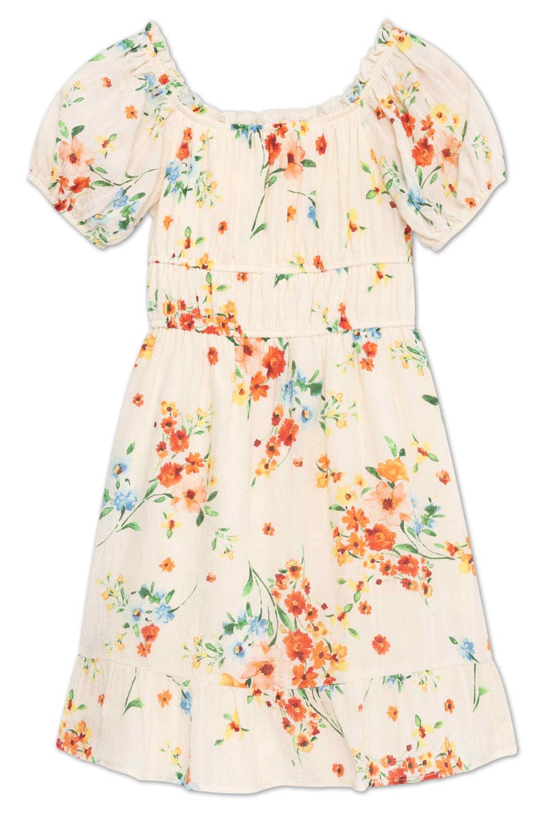 Speechless Kids' Floral Babydoll Dress, Main, color, 