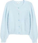 BP. Fuzzy Scoop Neck Cardigan