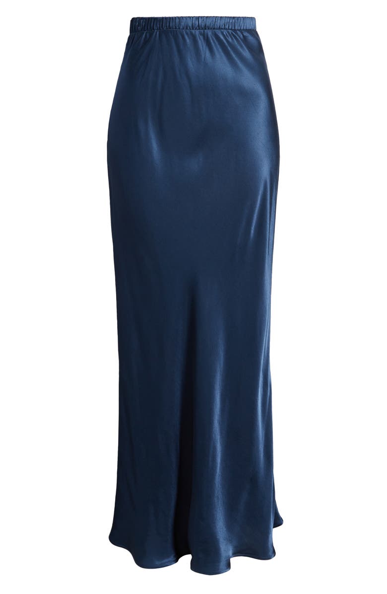 Nation LTD Gaia Bias Cut Maxi Skirt, Alternate, color, Deep Space