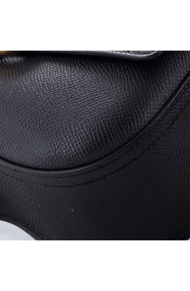 Pre-Owned Hermes Della Cavalleria Elan Shoulder Bag Epsom, Alternate, color, Noir