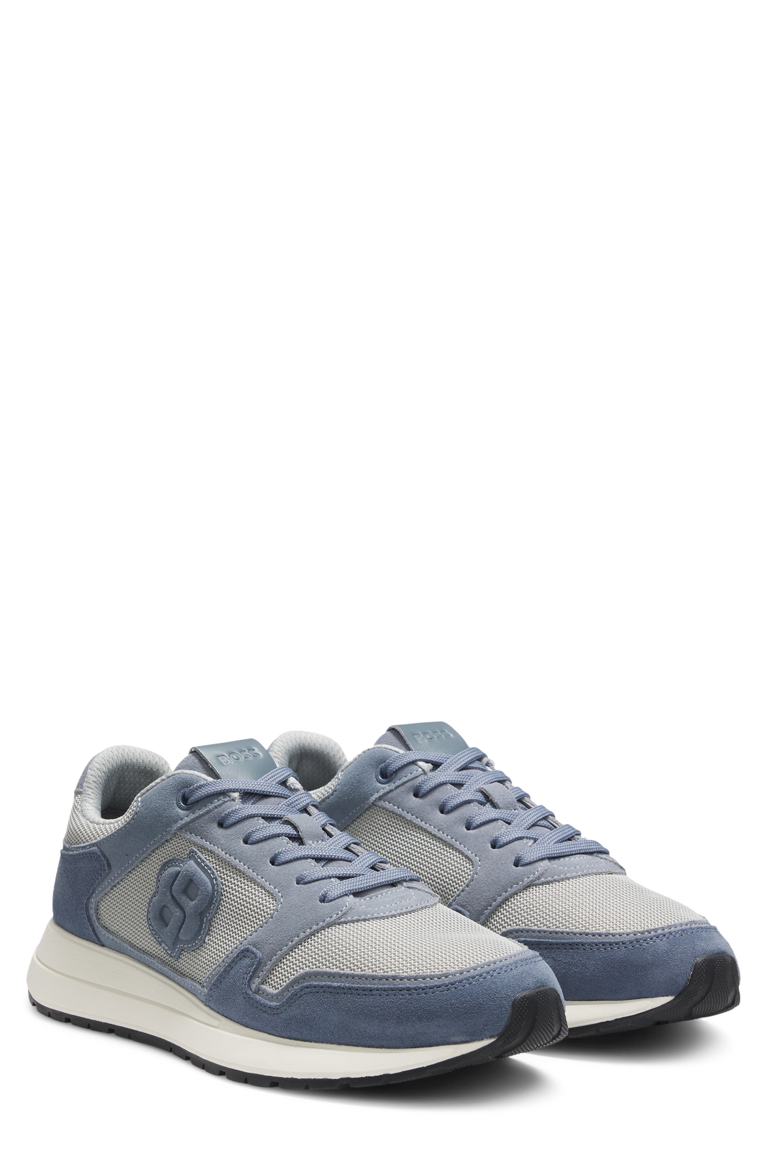 BOSS Vinston Runn Sneaker, Main, color, Blue