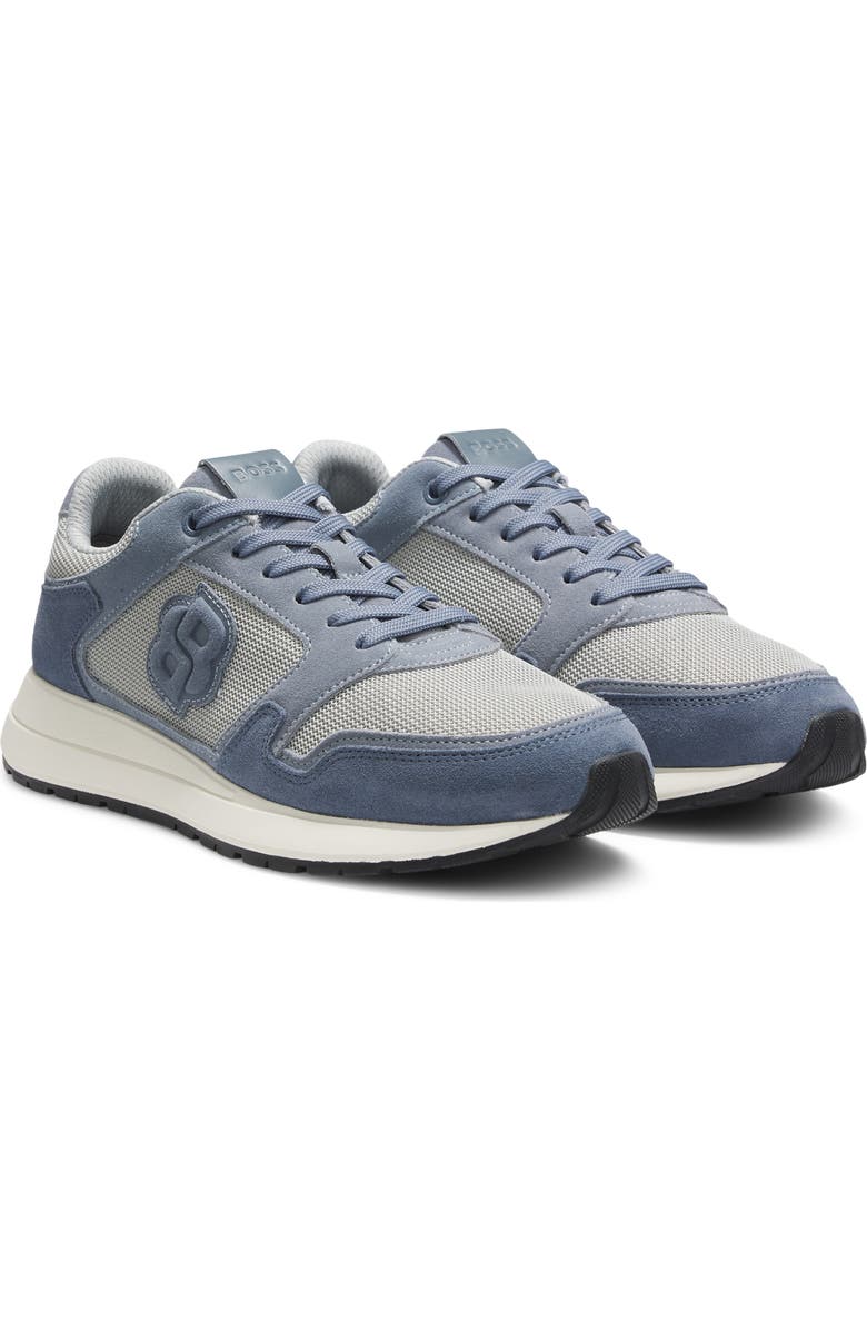 BOSS Vinston Runn Sneaker, Main, color, Blue