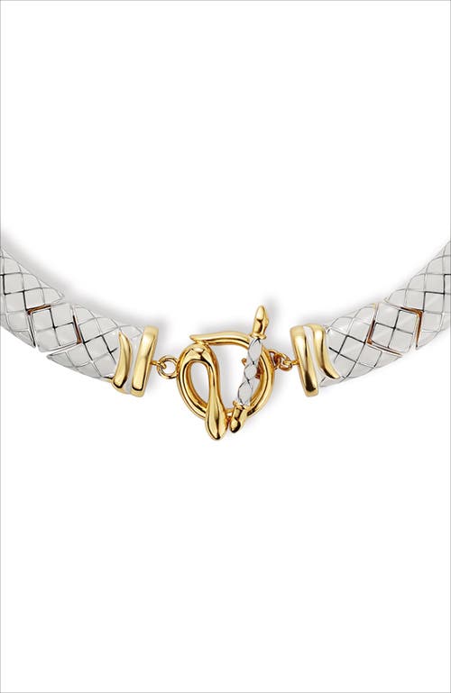 Rc Retro Chic Uraeus Necklace In White