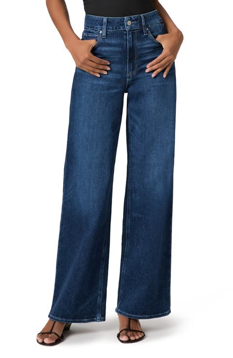 Anessa High Waist Wide Leg Jeans (Neutra)
