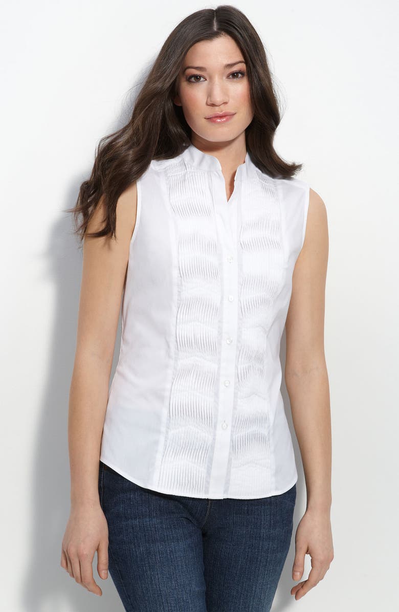 Foxcroft Sleeveless Shirt, Main, color, 
