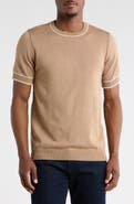 T.R. PREMIUM Textured Short Sleeve Sweater