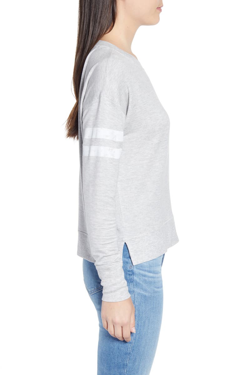 vineyard vines Varsity Stripe Sweatshirt, Alternate, color, 