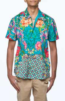 RANEES Printed Camp Shirt