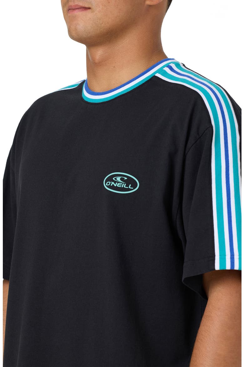 Wave Cult Graphic Tee, Alternate, color, BLACK