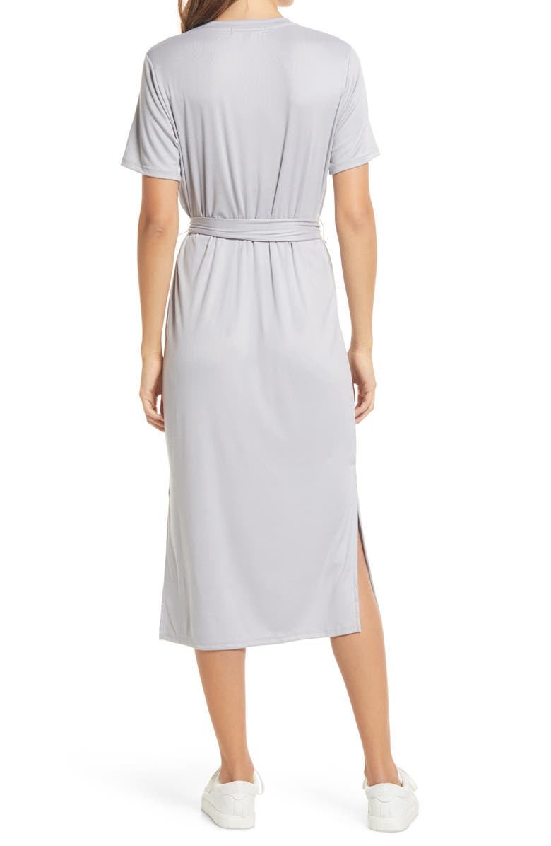 GIBSONLOOK Belted Pocket T-Shirt Dress, Alternate, color, 