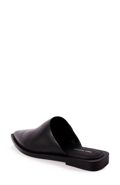 Free People Women's Becky Pointed Toe Mules In Black