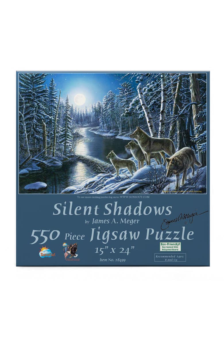 Silent Shadows 550 piece Jigsaw Puzzle for Adults, Alternate, color, Multicolor