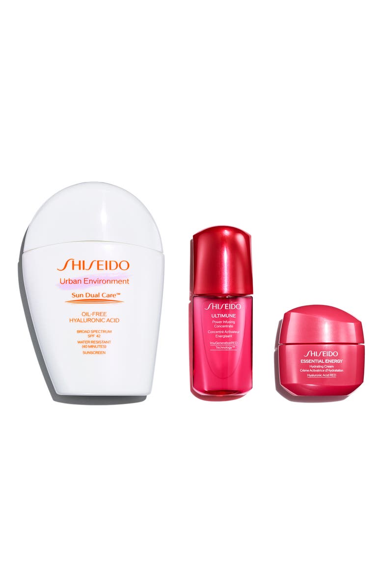 Shiseido Urban Environment Daily Defense Set (Limited Edition) $90 Value, Main, color, 