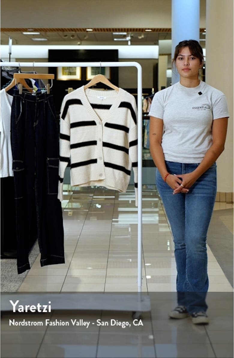 Kendall Stripe Cardigan, sales video thumbnail