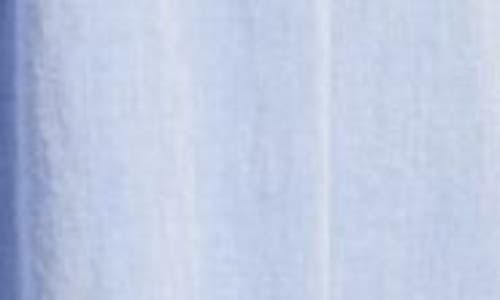 Shop Nordstrom Cotton Shirting Nightgown In Blue Chambray
