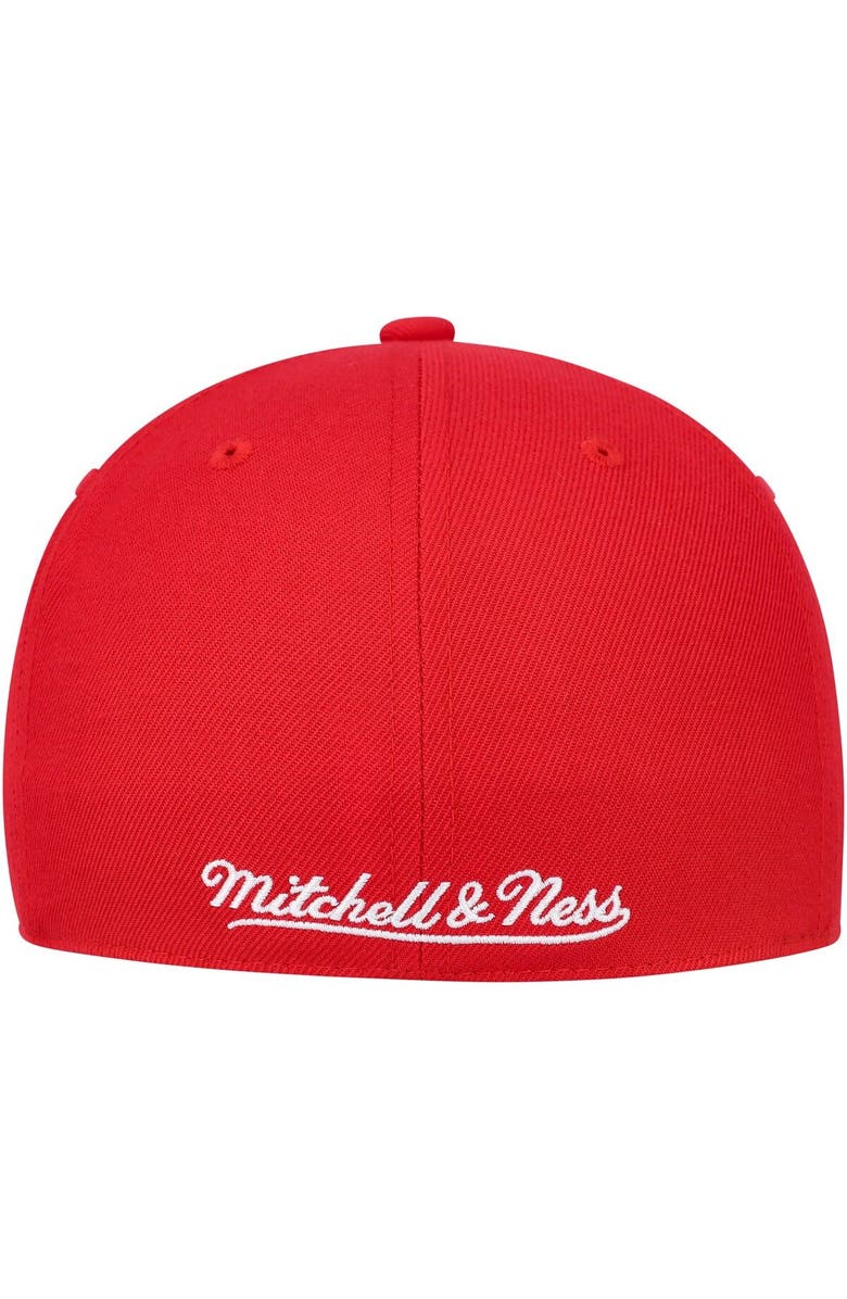 Mitchell & Ness Men's Mitchell & Ness Red Chicago Bulls Hardwood Classics MVP Team Ground 2.0 Fitted Hat, Alternate, color, 