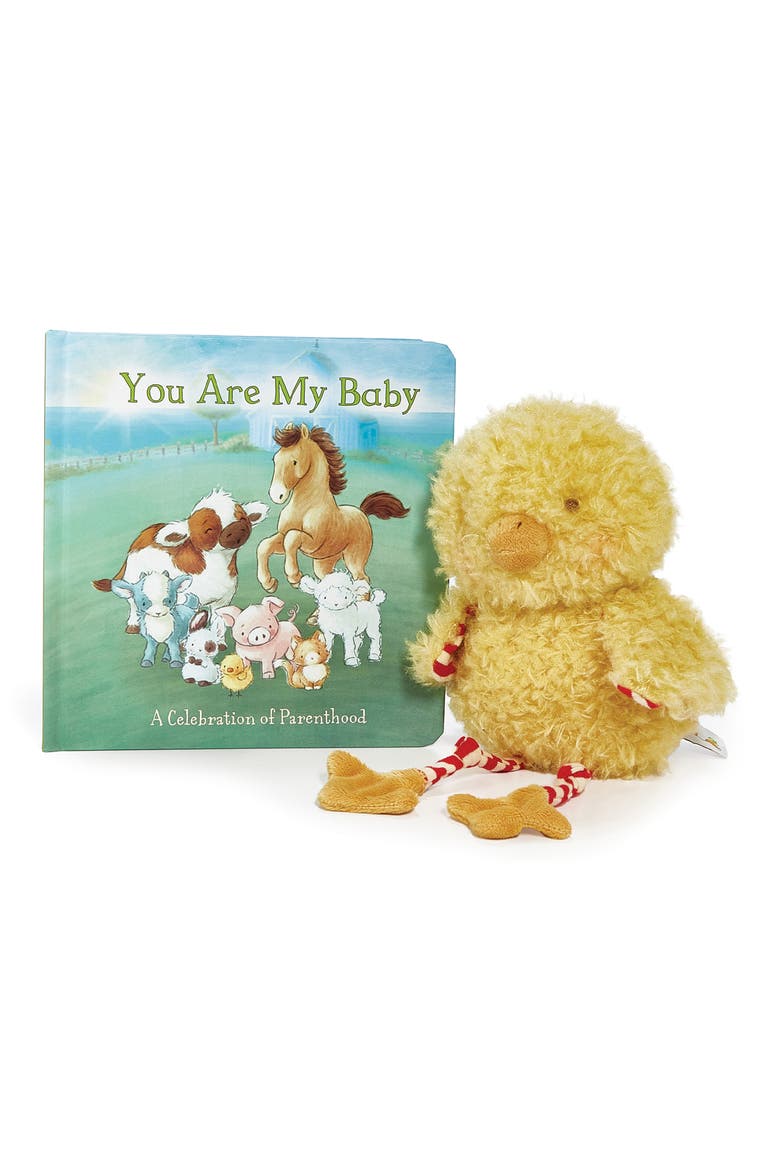 Wee Clucky Little Gift Set, Main, color, YELLOW