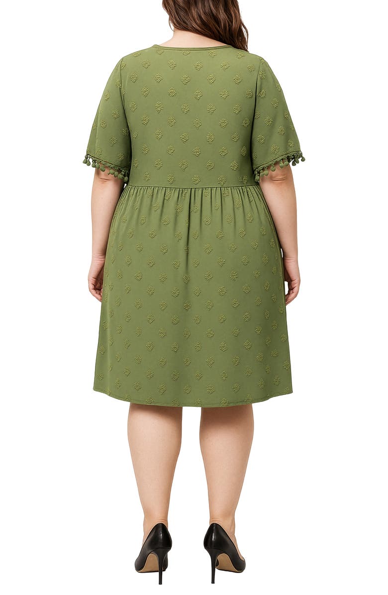 Standards & Practices Dobby Dress, Alternate, color, Green