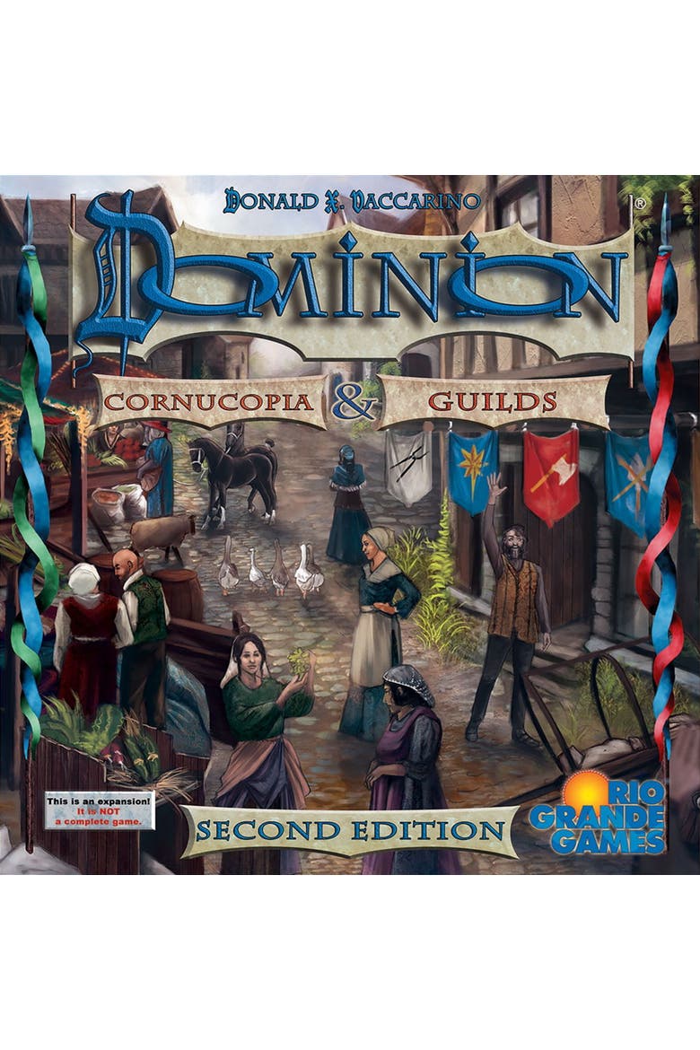 Dominion Cornucopia and Guilds Board Game Expansion, Alternate, color, Multicolored
