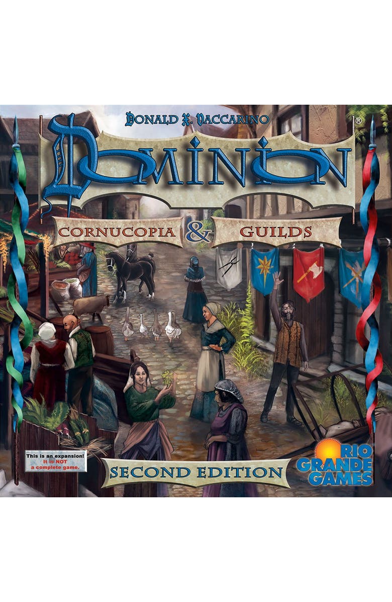 Rio Grande Games Dominion Cornucopia and Guilds Board Game Expansion, Alternate, color, Multicolored