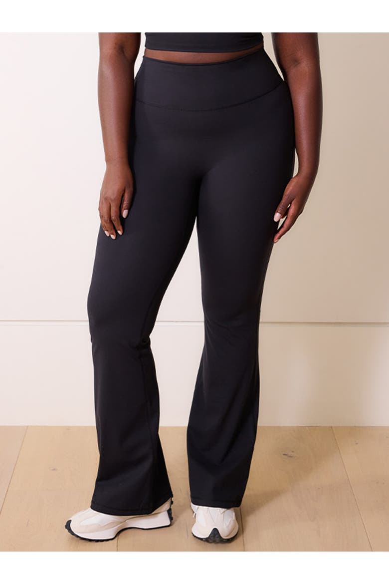 24/7 Revitalise Flare Leggings, Alternate, color, Black