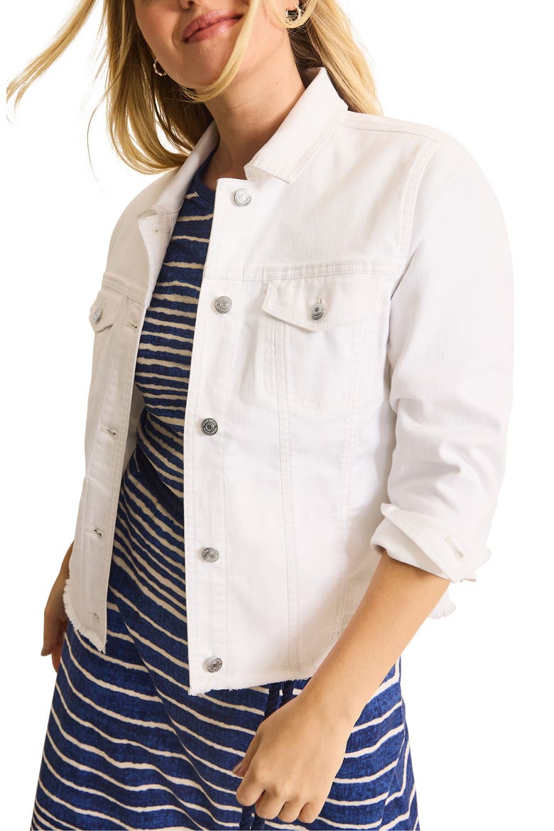 Ella Denim Jacket, Alternate, color, SUGAR WASH