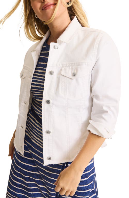 Tommy Bahama Ella Denim Jacket In White