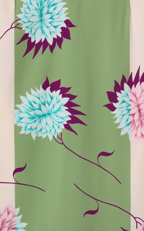 Shop La Doublej Pencil Skirt Derby Placée Multicolor