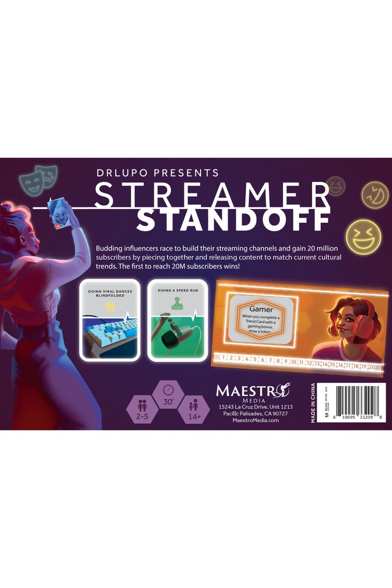 Streamer Standoff Game, Alternate, color, Multicolored