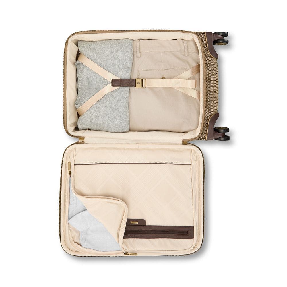 Hartmann Tweed 22-Inch Carry-On, Alternate, color, Tweed/Natural Leather