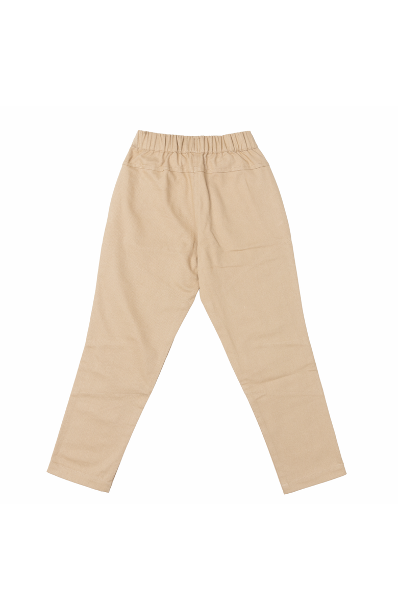 Jackalo Kids' Ash Organic Cotton Twill Pants, Alternate, color, Khaki