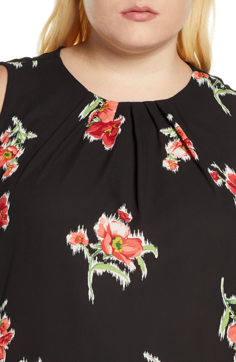 Loveappella Gathered Neck Shell, Alternate, color, 