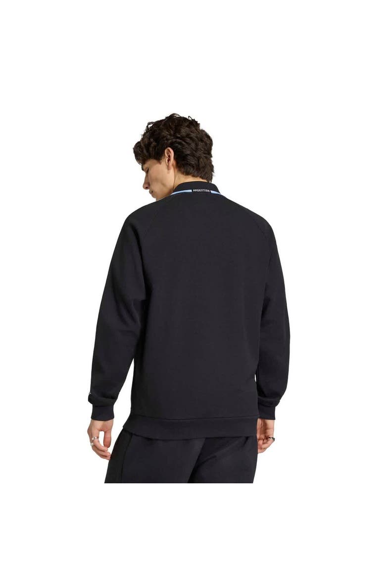 Men's adidas Black Argentina National Team 2026 Away Full-Zip Anthem Jacket, Alternate, color, Black