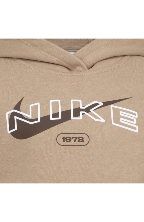 Nike Kids' Fleece Pullover & Joggers Set In Neutral