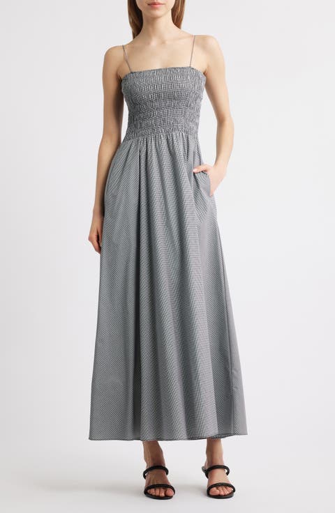 Lida Smocked Maxi Dress
