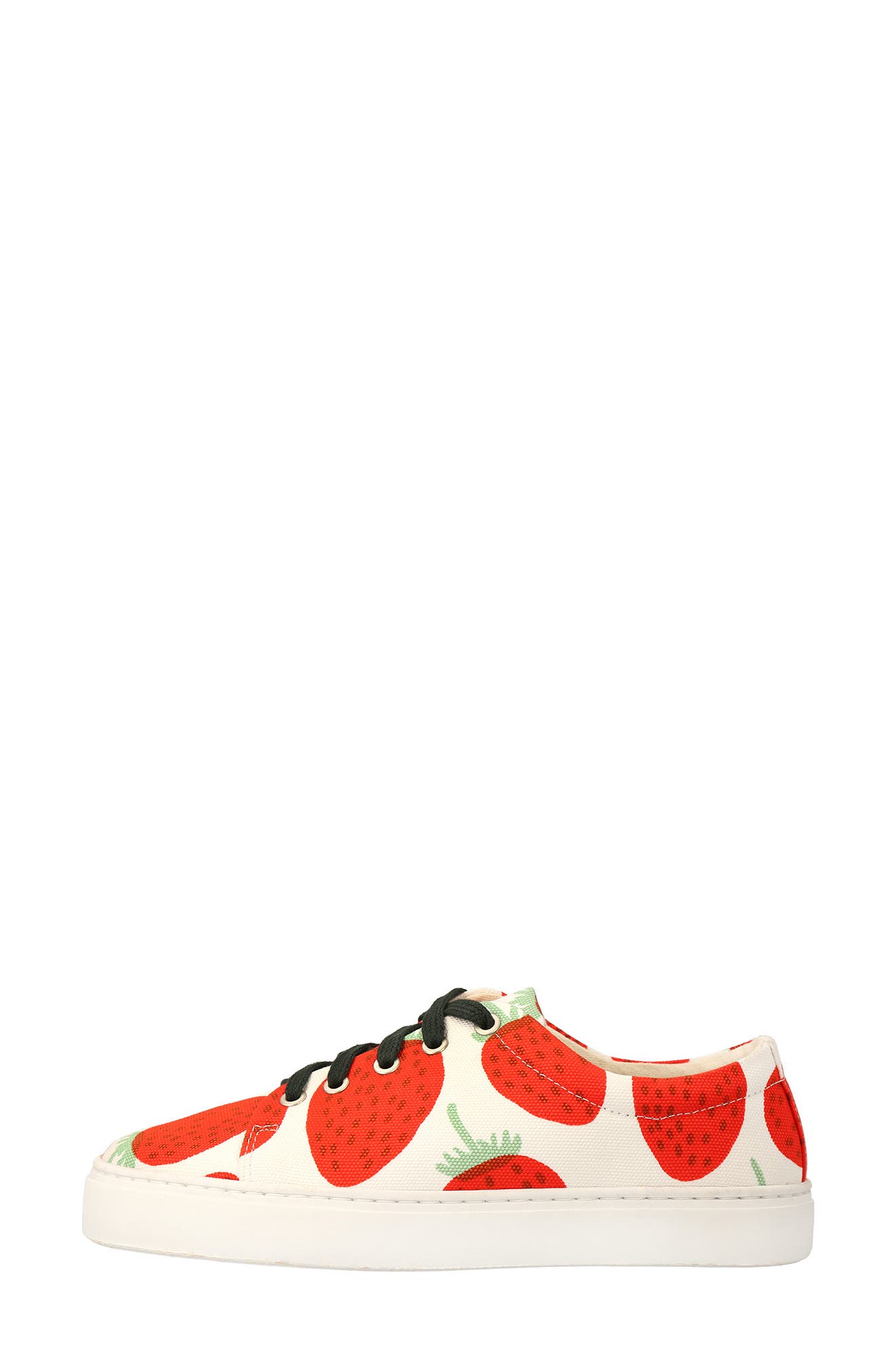 Marimekko Drutha Mansikka Strawberry Print Sneaker, Alternate, color, 