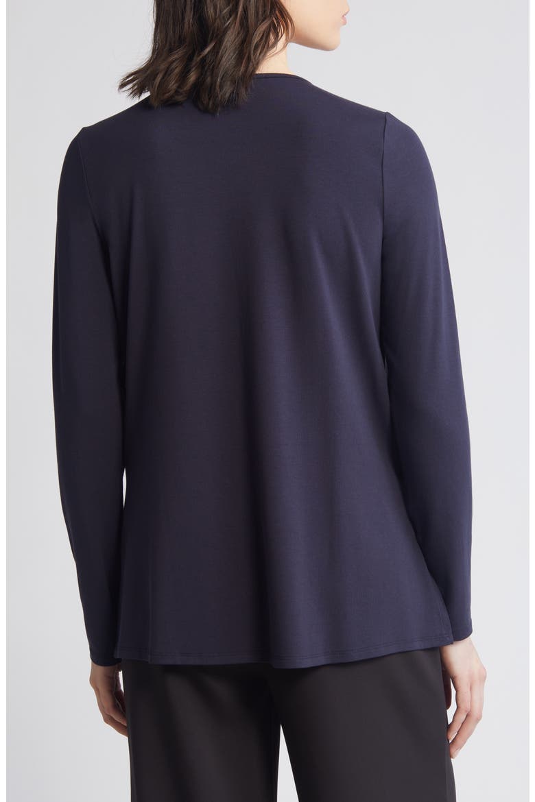 Easy V-Neck Tunic, Alternate, color, NOCTURNE