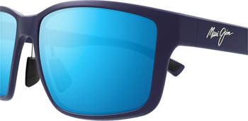 Walewaha 55mm PolarizedPlus2<sup>®</sup> Rectangular Sunglasses