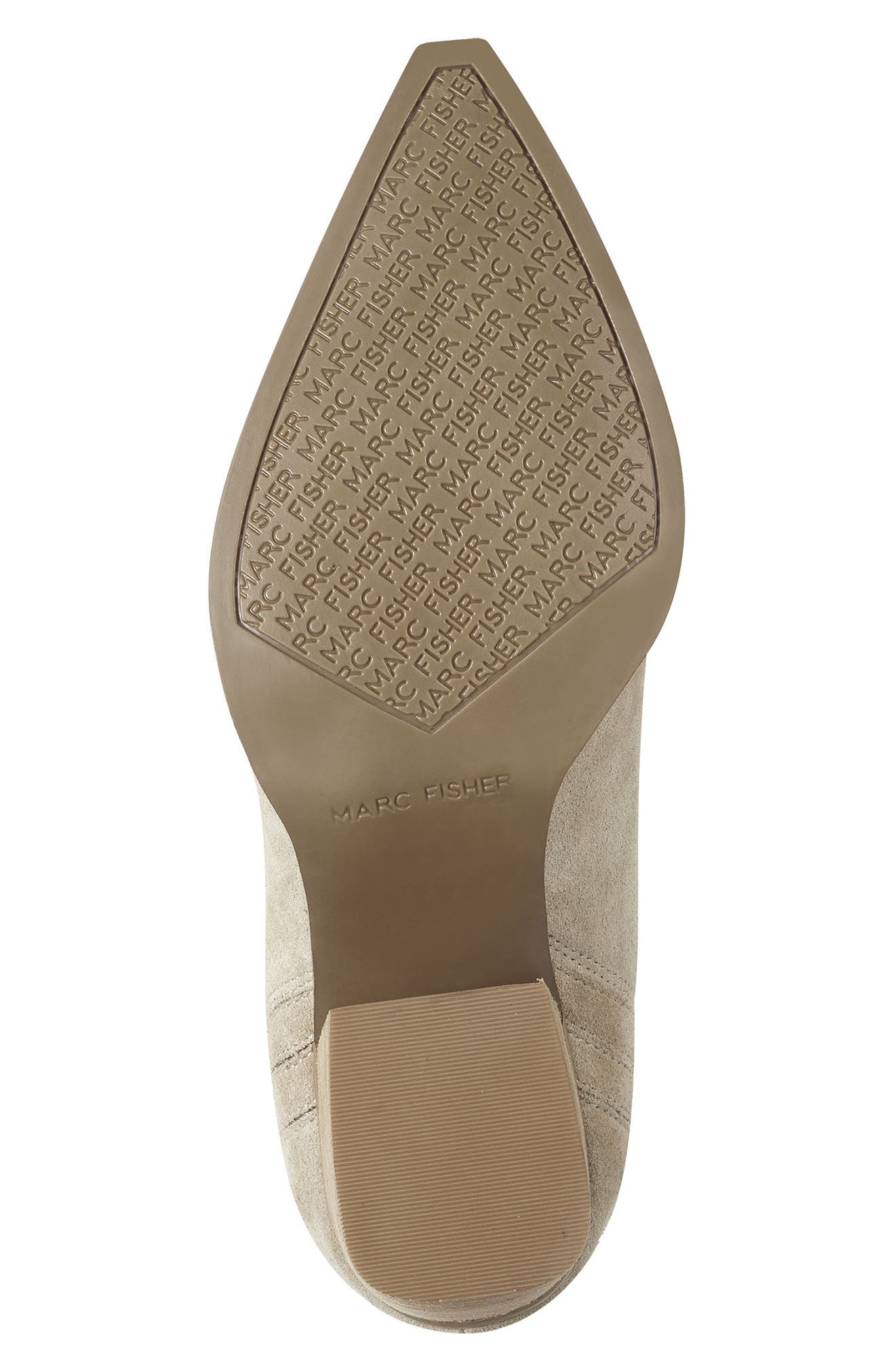 Matter Pointed Toe Chelsea Western Bootie, Alternate, color, WALNUT