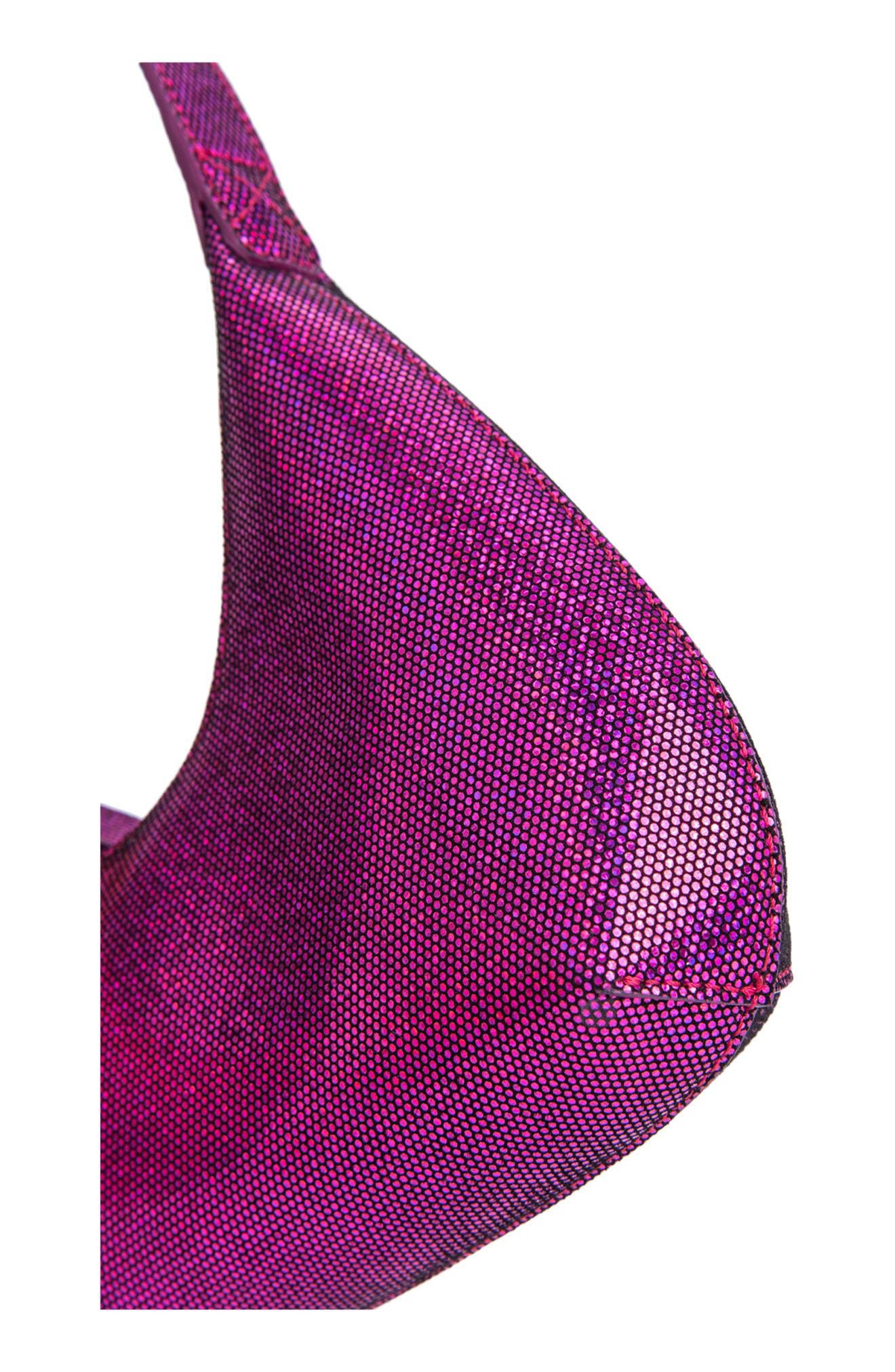 By Far Baby Amber Disco Leather Shoulder Bag, Alternate, color, 