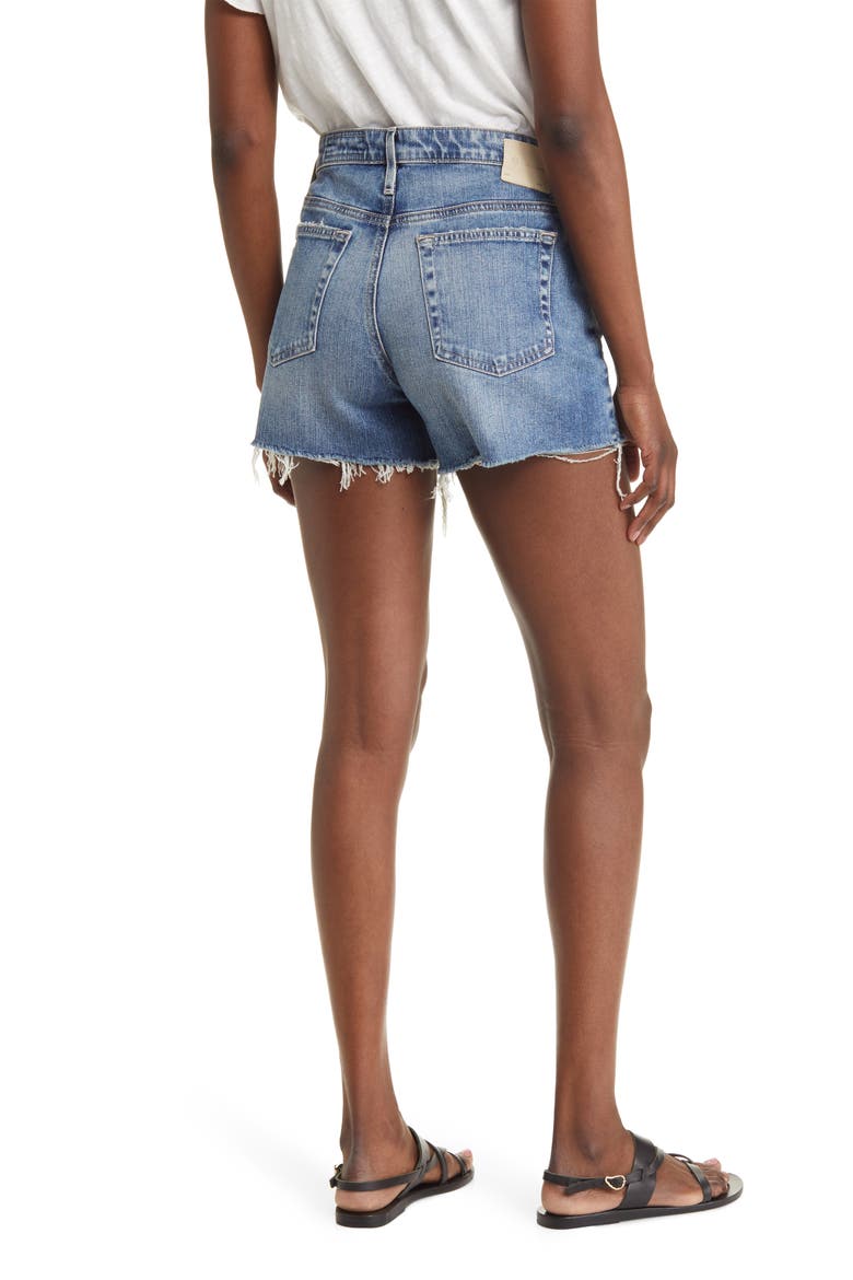 Hailey Cutoff Denim Shorts, Alternate, color, 17 YEARS LAGOON