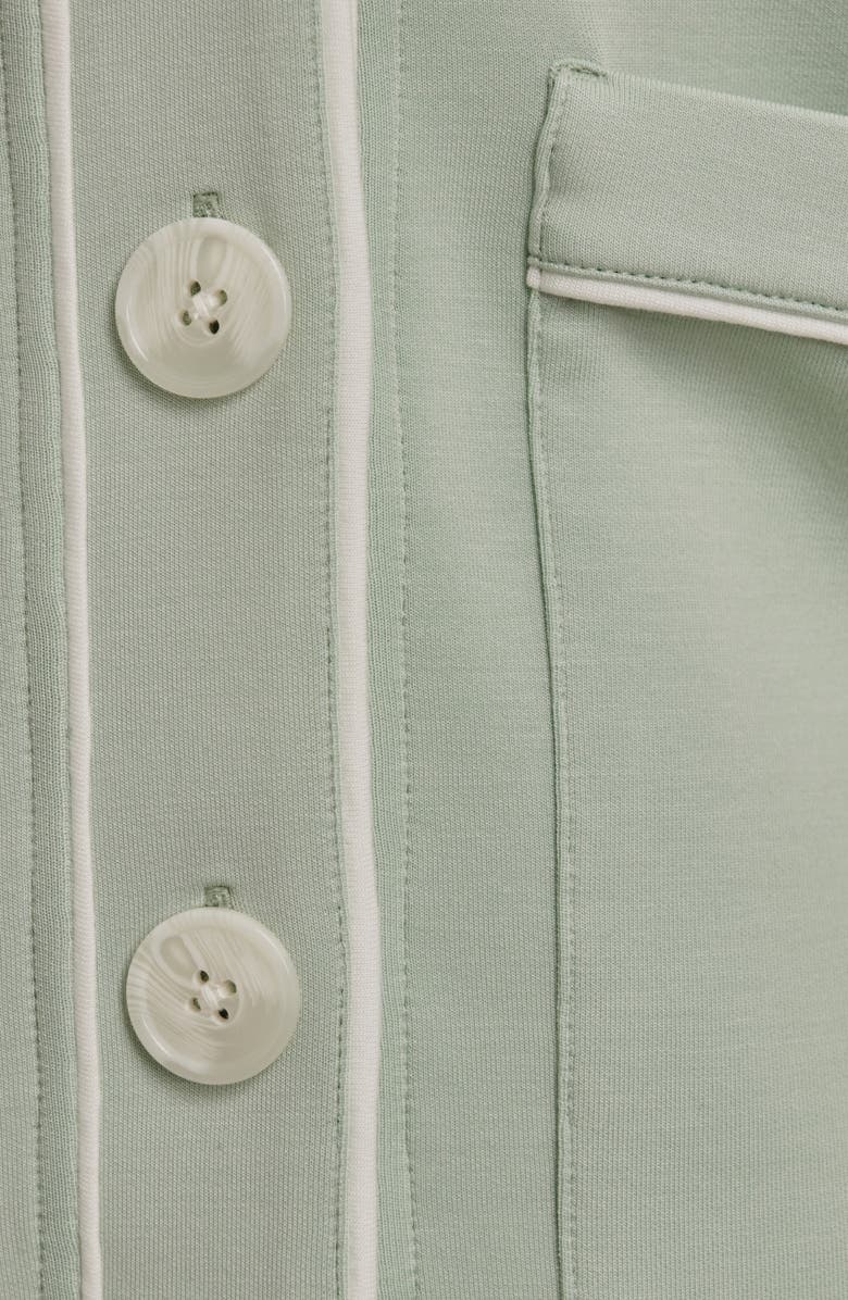 Varley Scottie Cardigan, Alternate, color, Aqua Foam