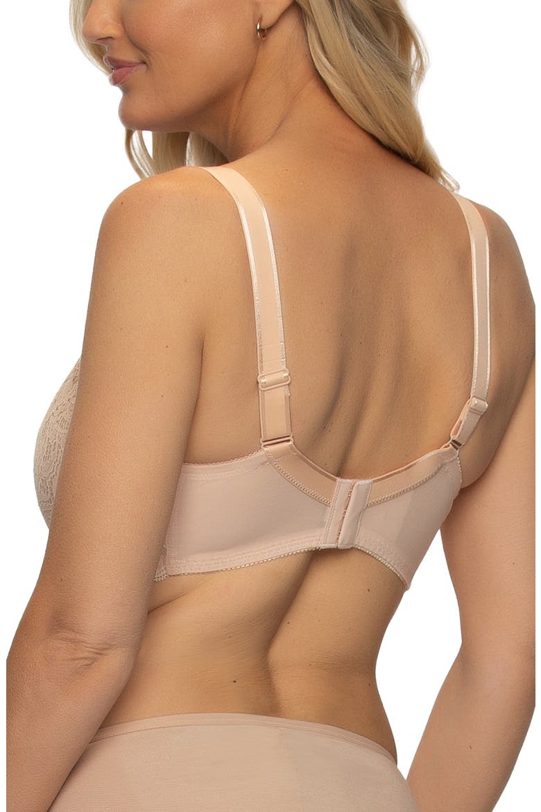 Peridot Lace Unlined Underwire Bra, Alternate, color, SUGAR BABY