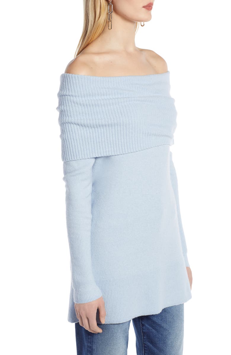 Halogen<sup>®</sup> Convertible Neck Sweater, Alternate, color, 