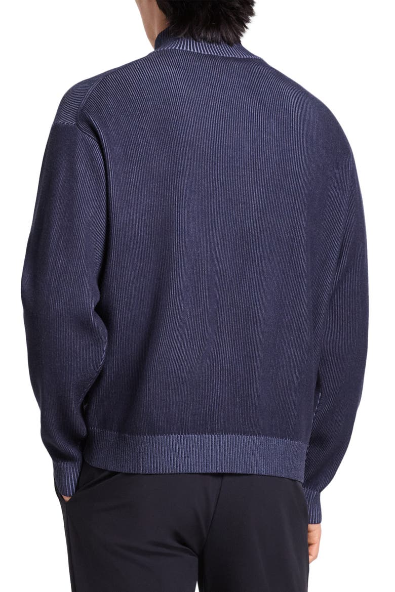 Lightweight Bilen Performance Quarter Zip Sweater, Alternate, color, BALTIC
