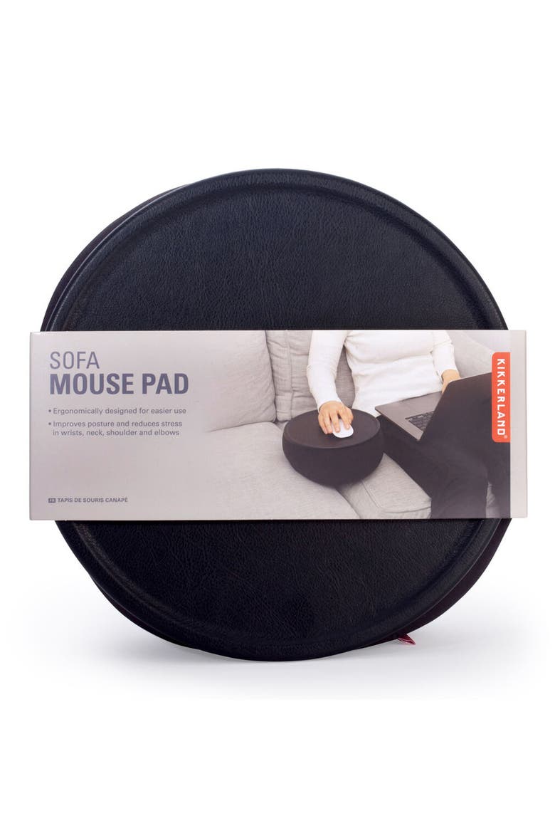 Sofa Mousepad, Alternate, color, BLACK