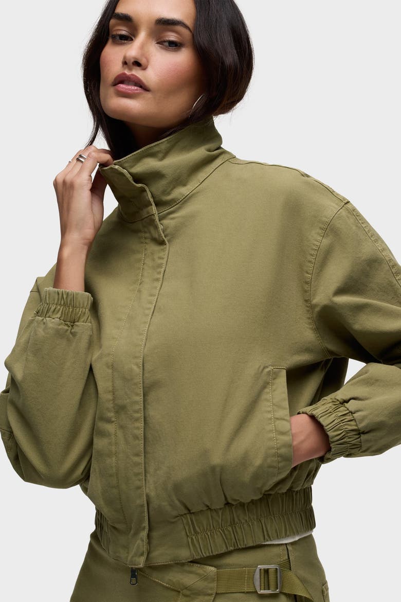 Sporty Jacket, Alternate, color, DRIED HERB